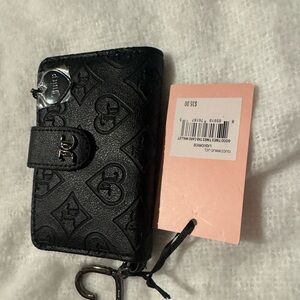 Juicy Couture Black Embossed Key Holder